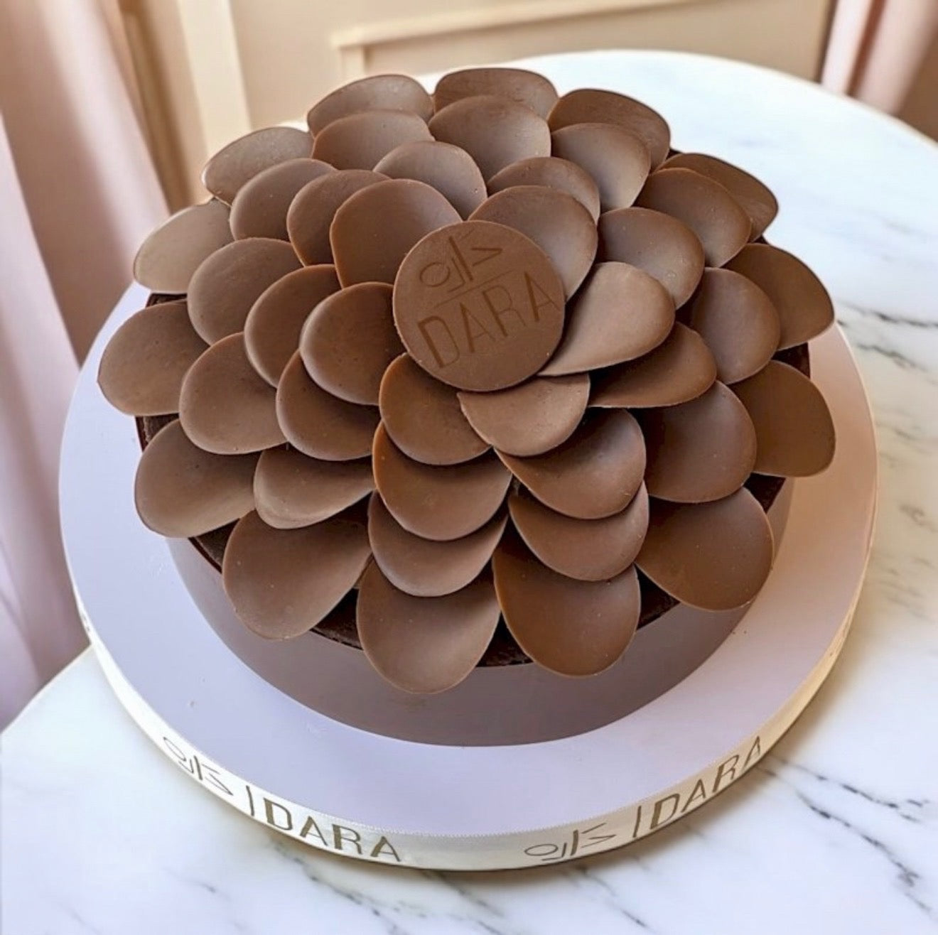 Dara's Signature Chocolate Petals Cake